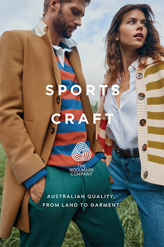 Sportscraft's new traceable wool collection